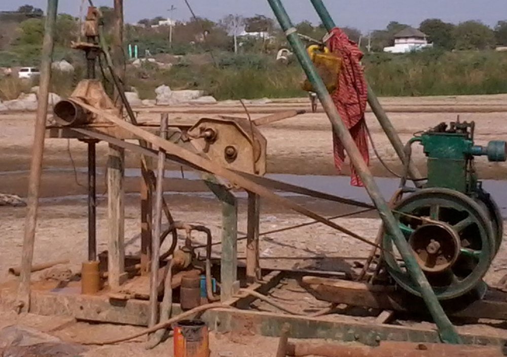 Soil investigation drilling